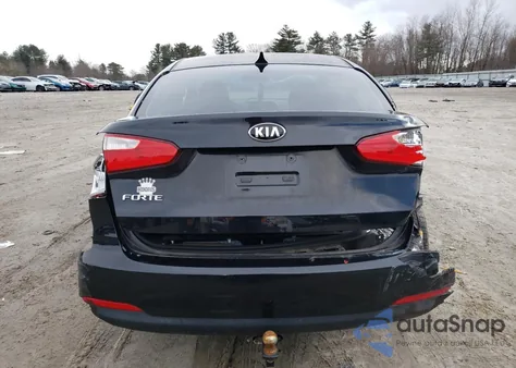 2016 Kia Forte Lx from USA, damaged, VIN KNAFK4A67G5610275